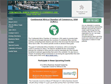 Tablet Screenshot of continentalacc.org